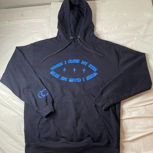 Chelsea Cutler Hoodie When I Close My Eyes 2021 Sweatshirt Pop Music Sz XL
